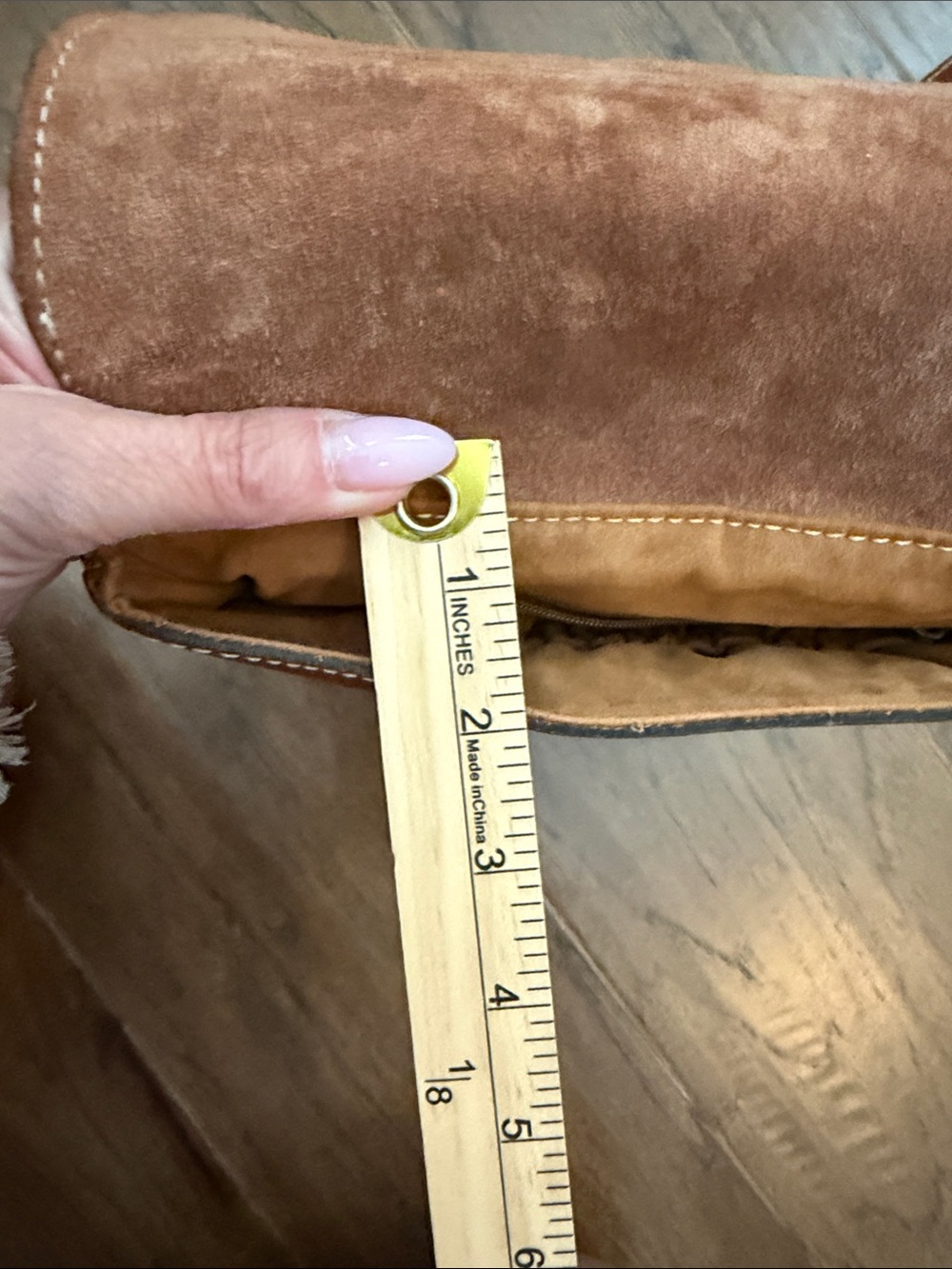 Patricia Nash Granada Crossbody Bag - Tooled Florence Brown Leather - Picture 12 of 12